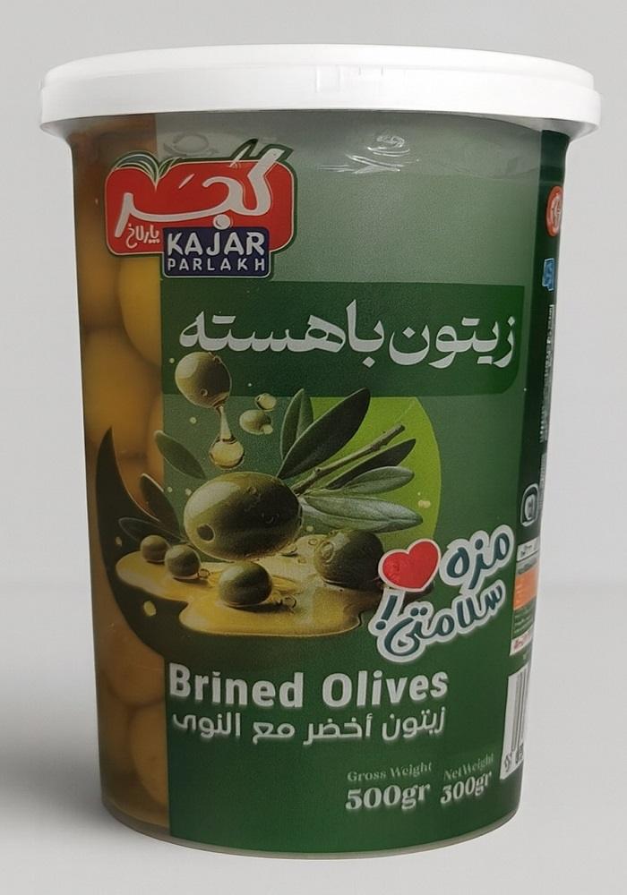 زیتون با هسته 500 گرم