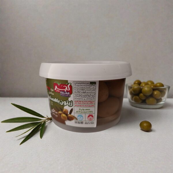 تصویر دوم از زیتون با هسته 200 گرم