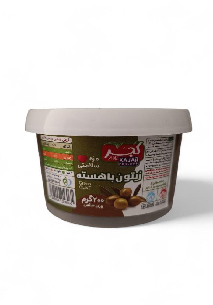 زیتون با هسته 200 گرم
