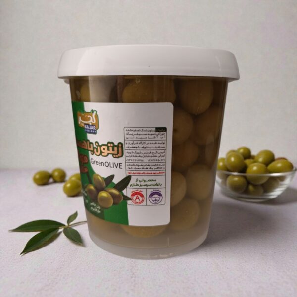 تصویر دوم از زیتون با هسته 400 گرم